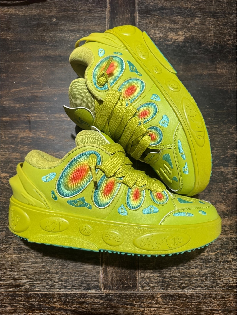Synthetic mesh sneakers, PUMA LaFrancé Heatmap